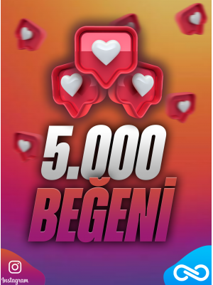 Instagram 5000 Beğeni