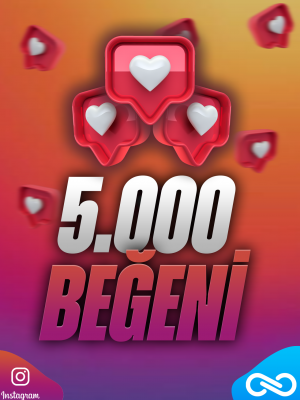 Instagram 5000 Beğeni